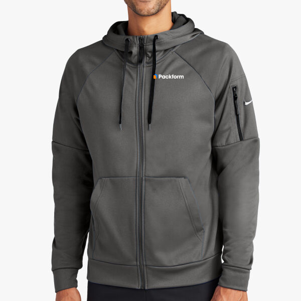 Nike Therma-FIT Pocket Full-Zip Fleece Hoodie - Men's Thumbnail